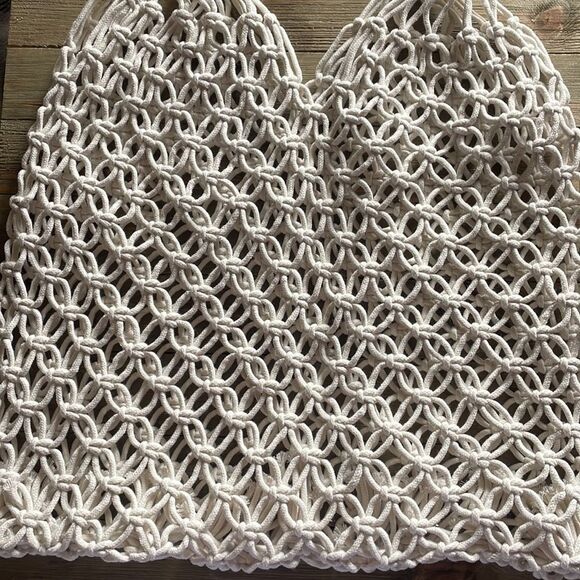 Macrame Tote - Picture 4 of 7